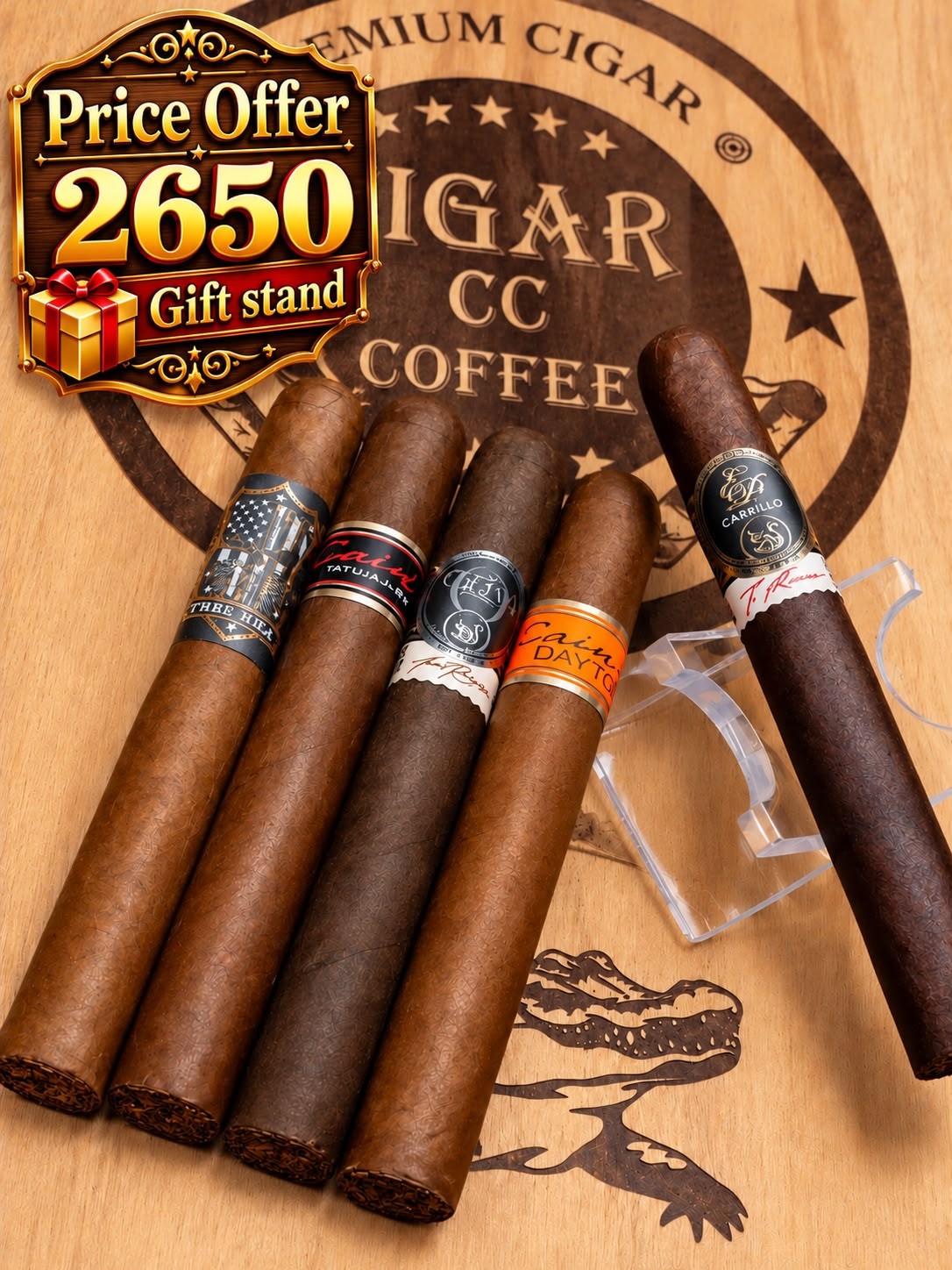 Sampler Oliva & Cain & E.P Carrillo 5 Cigar