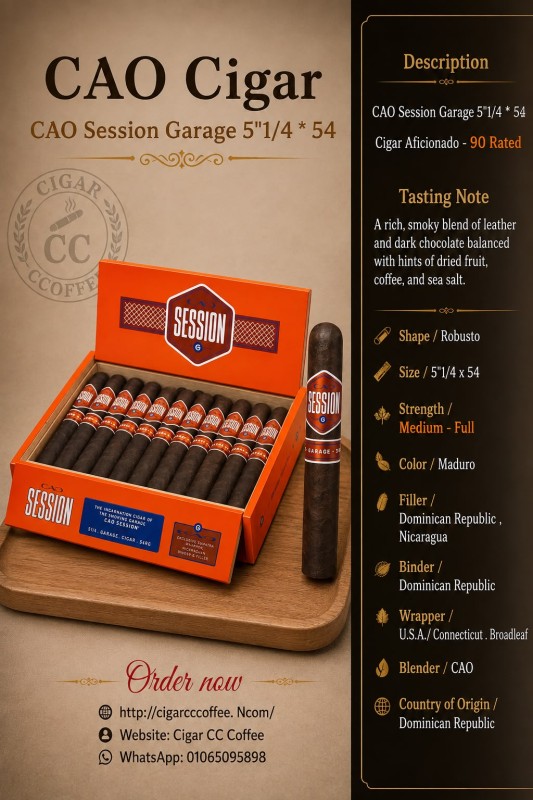 CAO Session Garage 5"1/4 * 54