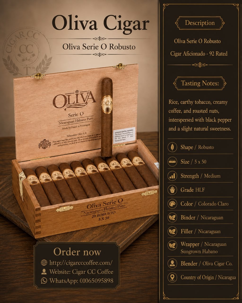 Oliva Serie O Robusto