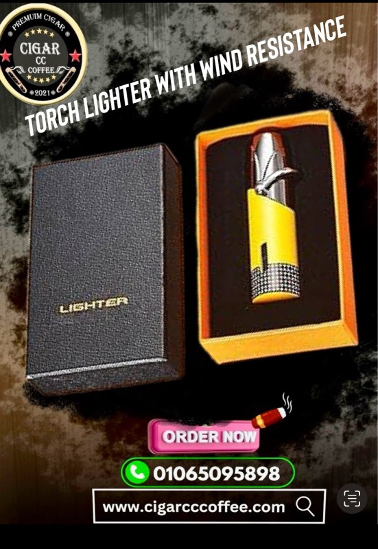 Torch Lighter With Wind Resistance