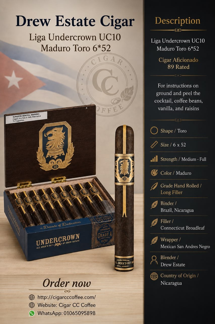 Liga Undercrown UC10 Maduro Toro 6*52