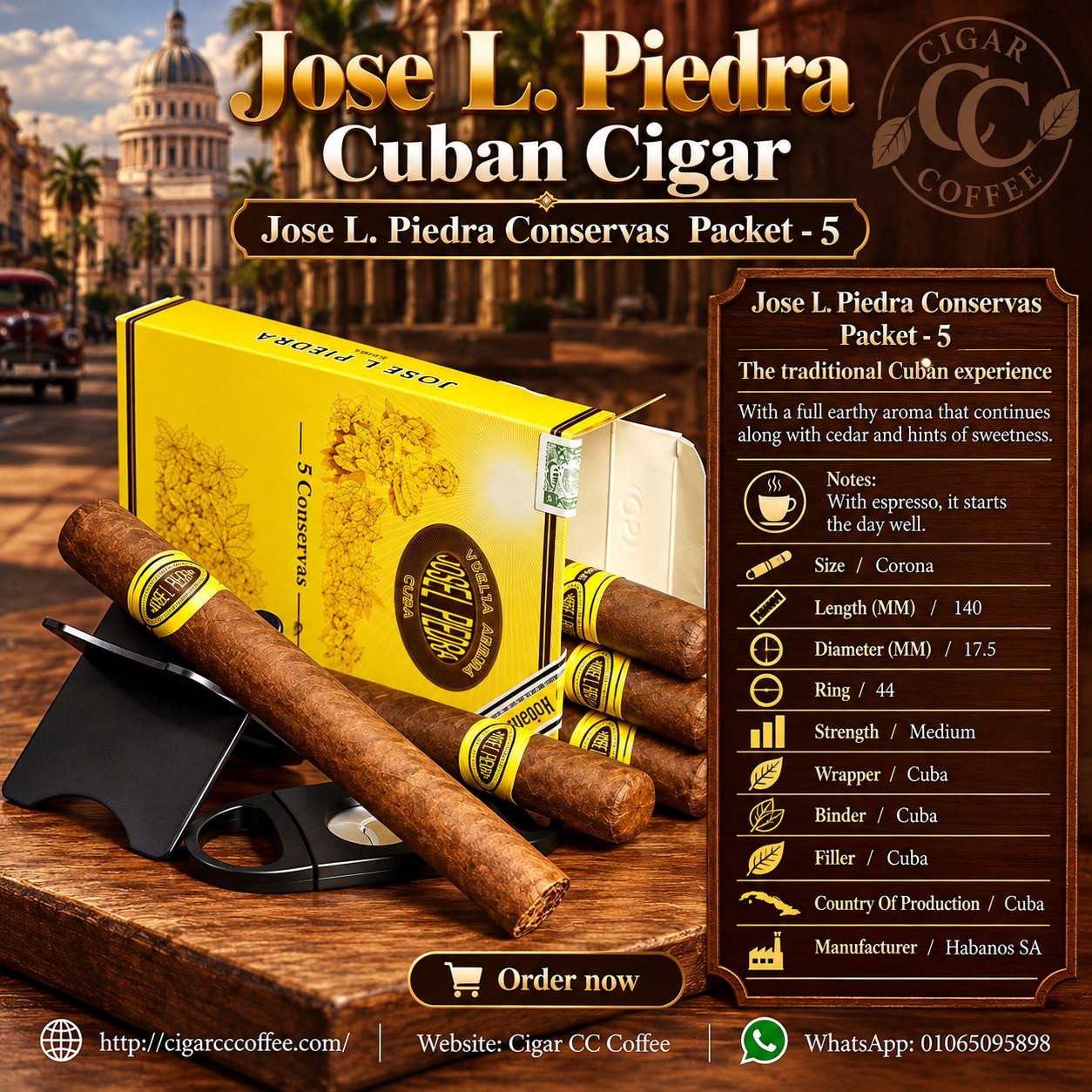 Jose L. Piedra Conservas  Packet - 5