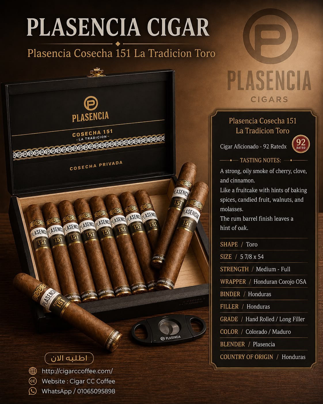 Plasencia Cosecha 151 La Tradicion Toro