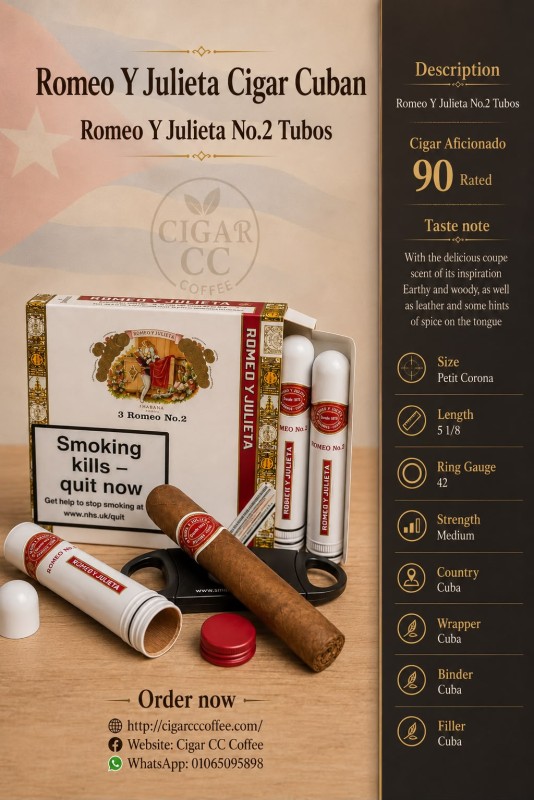 Romeo Y Julieta No.2 Tubos
