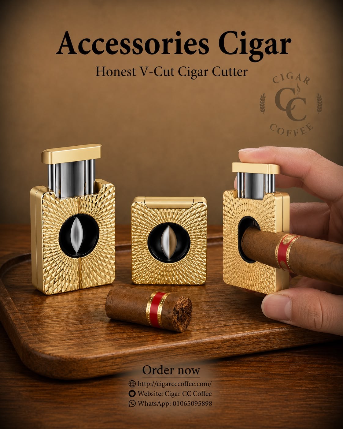 Honest V-Cut Cigar Cutter