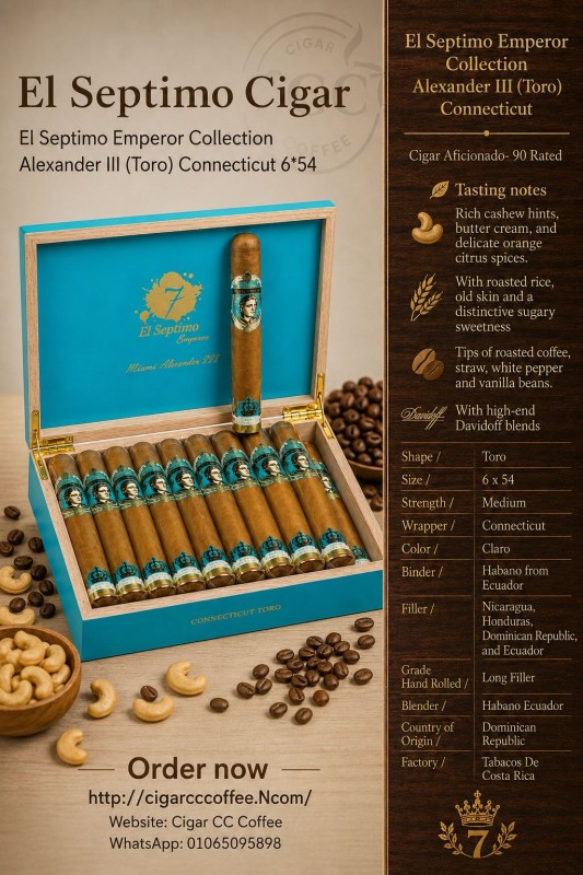El Septimo Emperor Collection Alexander III (Toro) 6*54