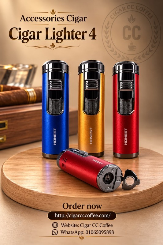 Cigar Lighter 4 Torch