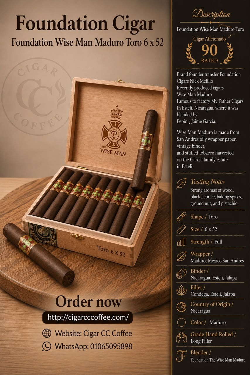 Foundation Wise Man Maduro Toro