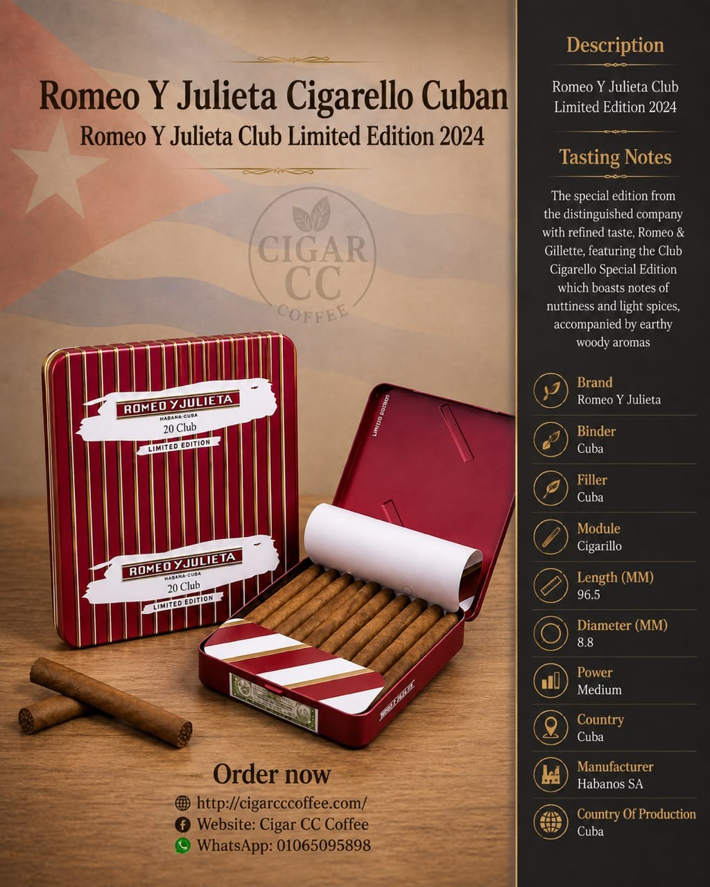 Romeo Y Julieta Club Limited Edition 2024