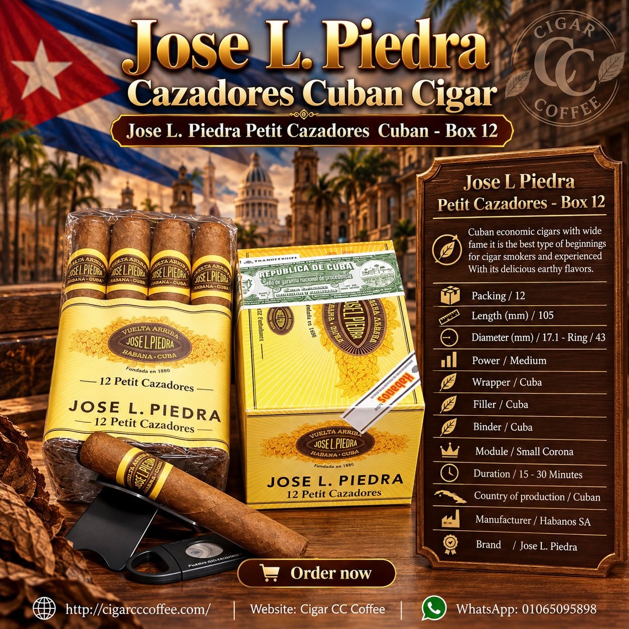 Jose L Piedra Cazadores Box - 12