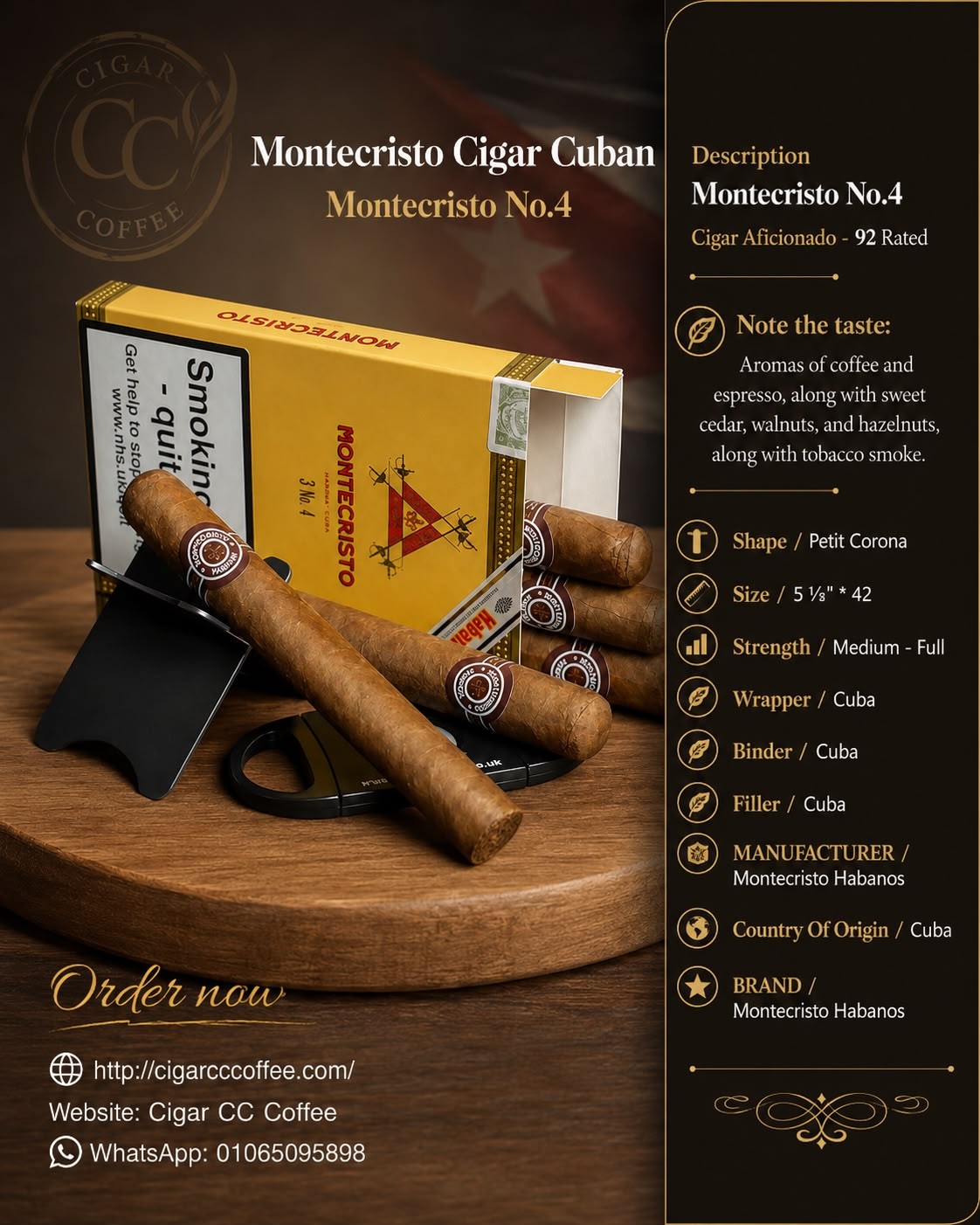 Montecristo No.4 - 5 ⅛* 42