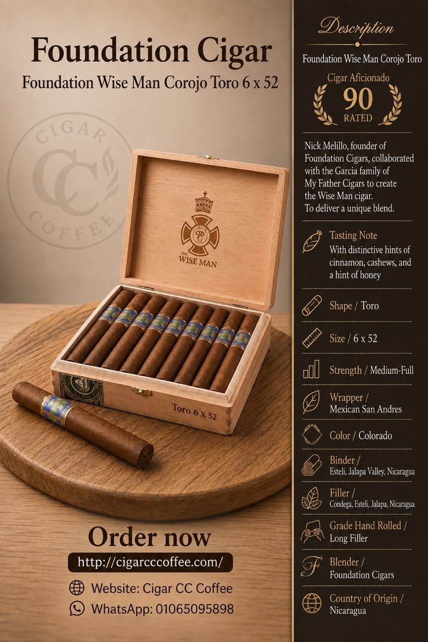 Foundation Wise Man Corojo Toro