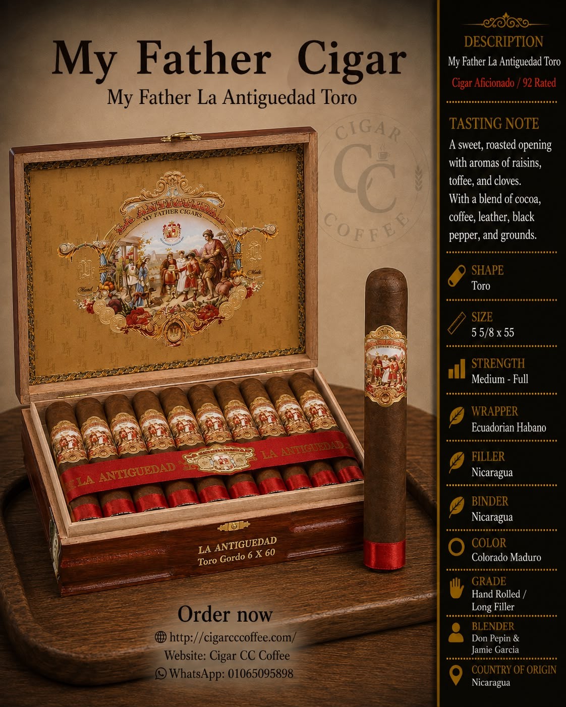 My Father La Antiguedad Toro