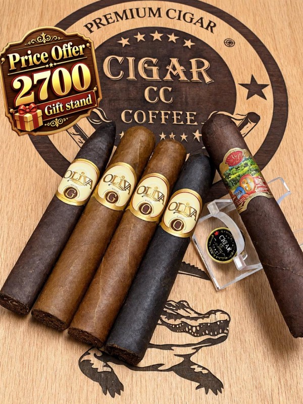 Samplaer Oliva Serie O & G & Master Blends 3   ( Robusto & Belicoso ) 5 Cigar
