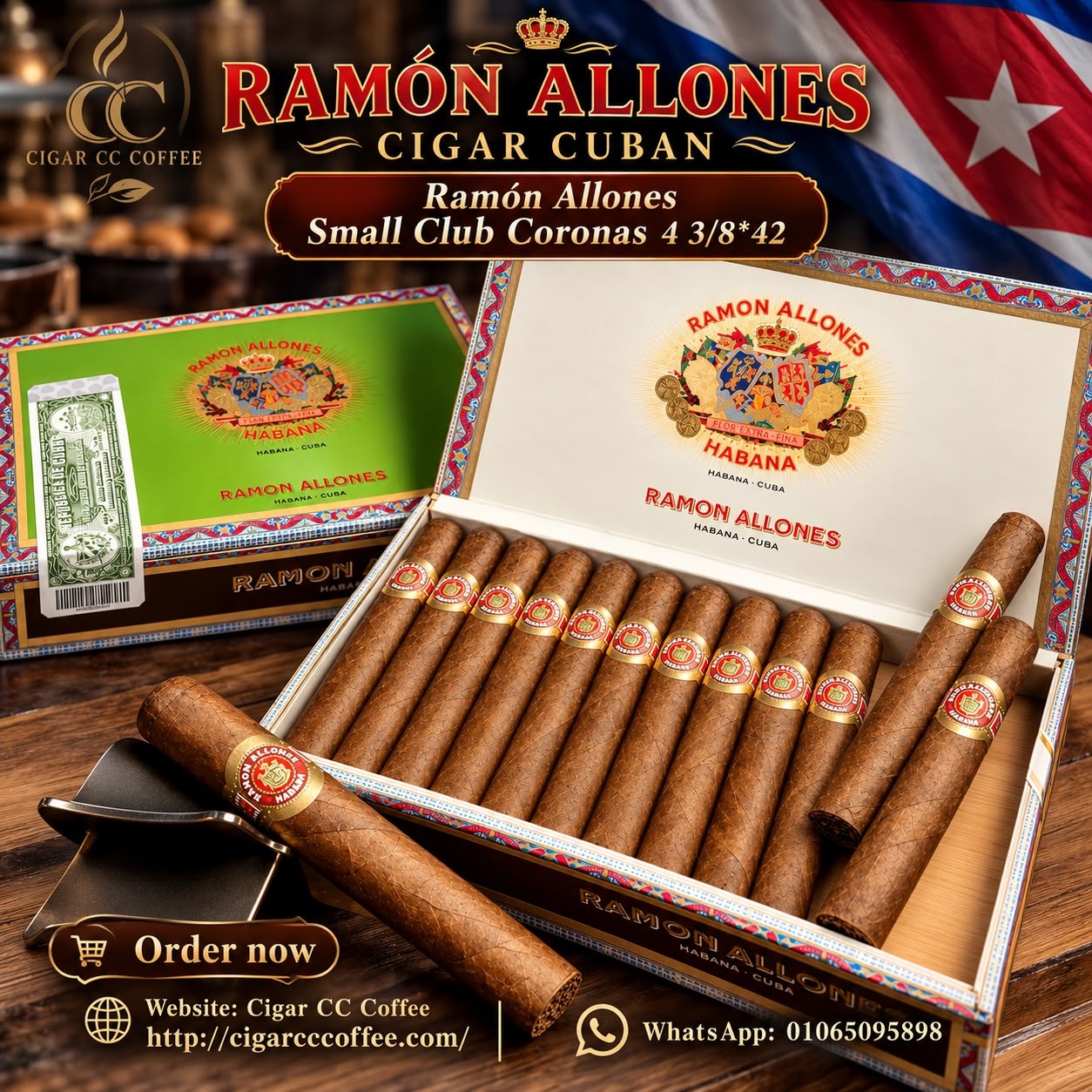 Ramón Allones Small Club Coronas 4 3/8 * 42