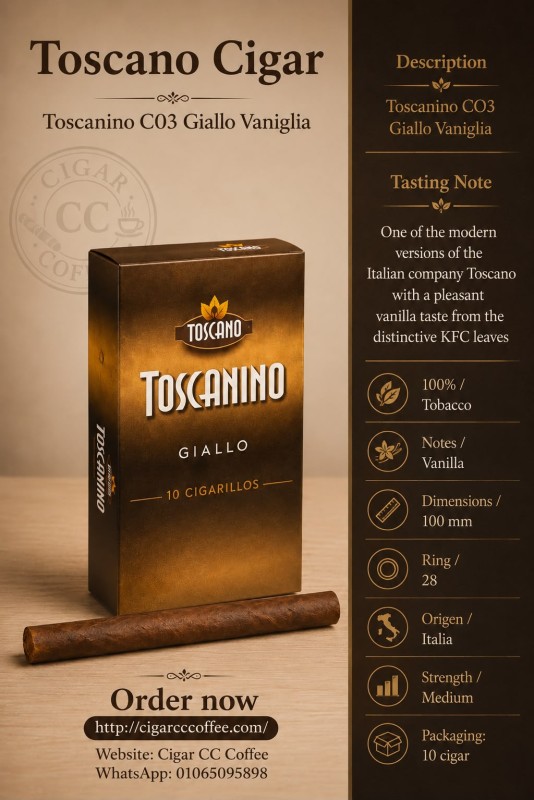 Toscanino CO3 Giallo Vaniglia