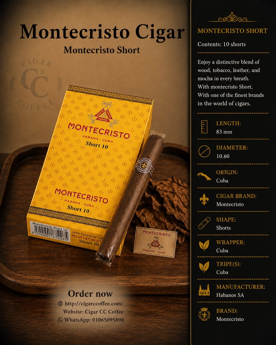 Montecristo Short