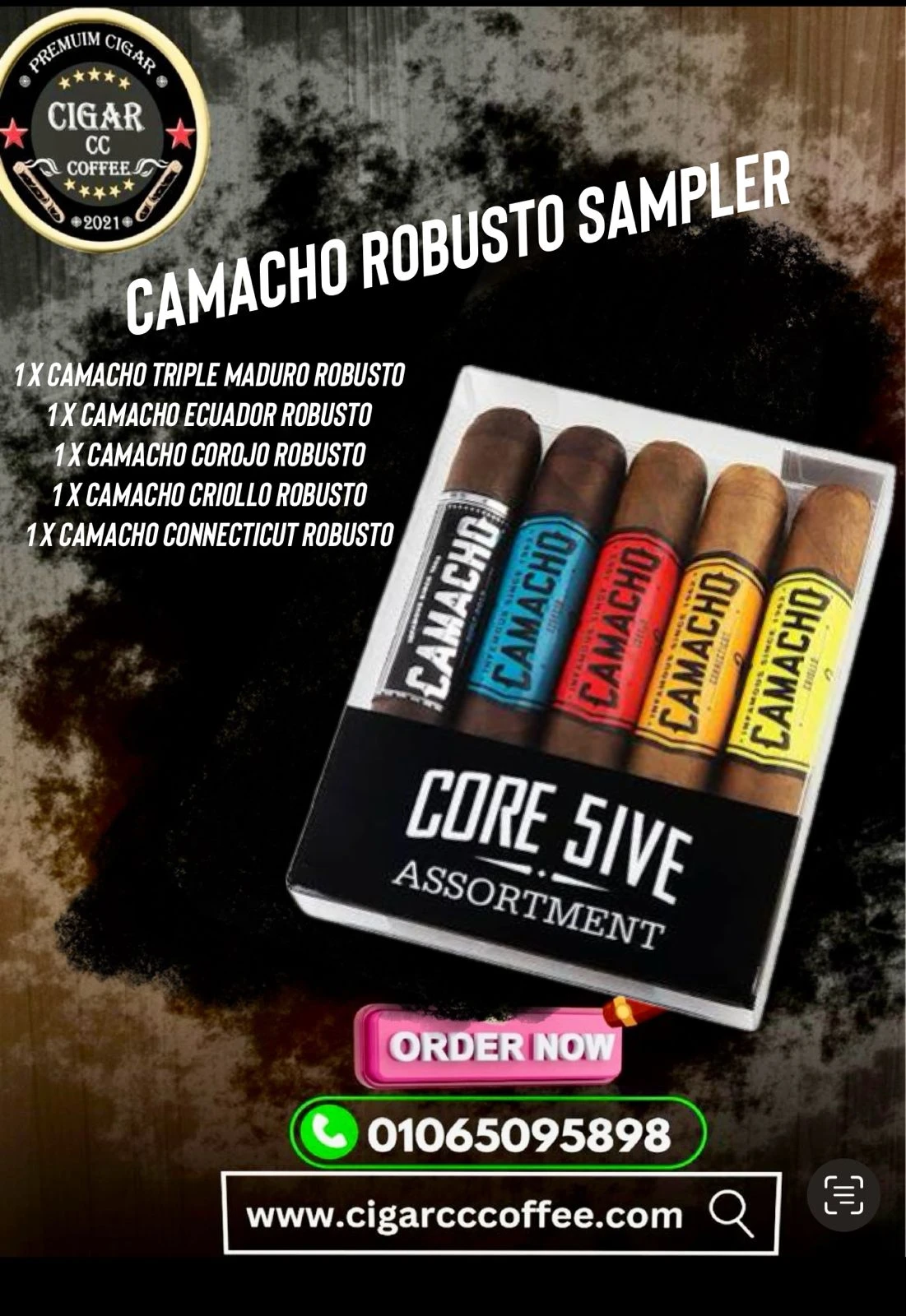 Camacho Robusto Sampler